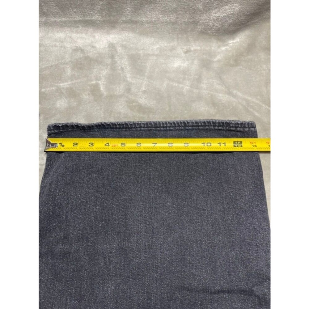 American Eagle Baggy Wide Leg Jeans Women Size 20 Black Curvy Super High Rise - Picture 5 of 15
